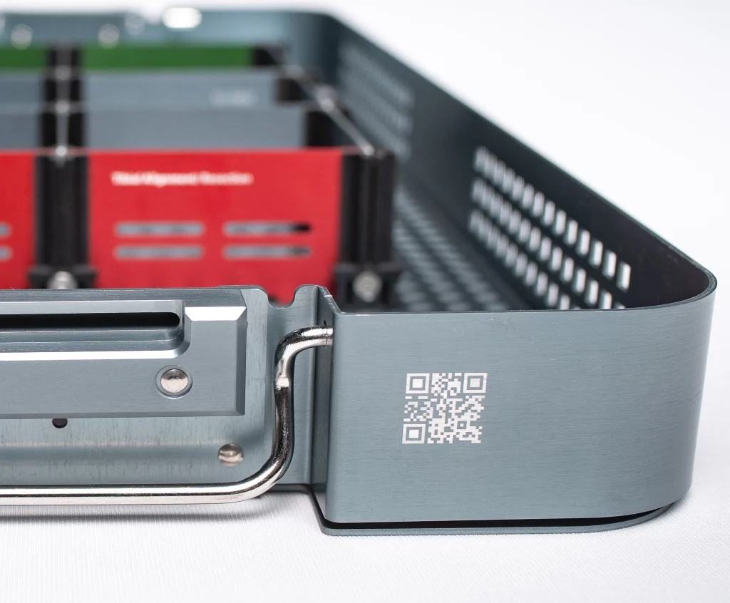 QR Code Tray Example Image